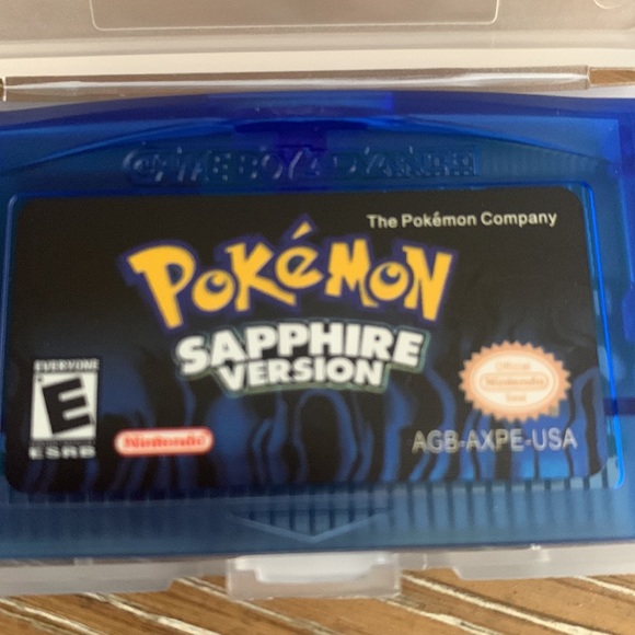 Pokémon game boy advance sapphire version - Picture 2 of 3